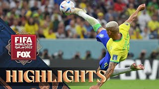 Brazil vs Serbia Highlights  2022 FIFA World Cup [upl. by Elnora]