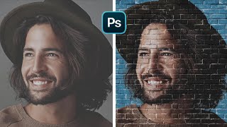 How To Create Displacement Map In Photoshop  Photoshop Tutorial  Shajrun Graphics [upl. by Adonis]