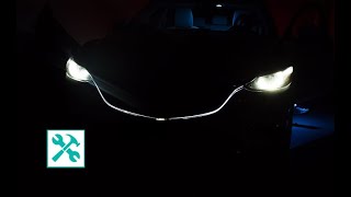 Mazda  LED net INSTALLATION 🛠 💡 [upl. by Eerat973]