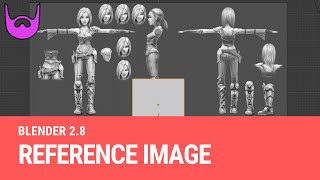 Using Reference Images in Blender 28 [upl. by Marleen72]