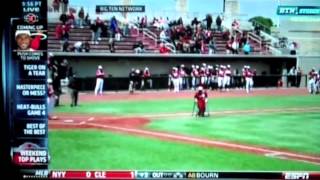 SportsCenter Top10 Plays IU Baseball First Pitch [upl. by Buyer]