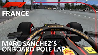 S4R8  Marc Sanchezs Onboard Pole Lap  2024 G4 French Grand Prix  rFactor [upl. by Braasch448]