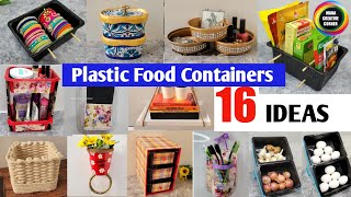 16 Useful things You can make out of waste Plastic Containers16 DIY Organizers from waste material [upl. by Tshombe]