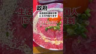 【激怒】政府がまた非課税世帯に給付「外国人にも…」 [upl. by Leiahtan]