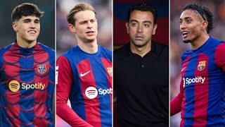 Barcelona News RoundUp ft Frenkie de Jong amp Xavi futures Cubarsi amp Raphinha [upl. by Dagney]