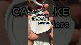 Comparing Canmake Marshmallow Powders OG vs Illuminating 🩵🩷💛💚 [upl. by Braynard]