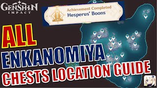 Enkanomiya All Chests Locations Guide with Puzzles Solutions  Genshin Impact [upl. by Enisamoht220]