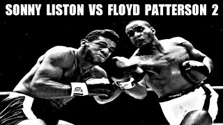 SONNY LISTON VS FLOYD PATTERSON 2 HIGHLIGHTS HEAVYWEIGHT KNOCKOUT [upl. by Marih]