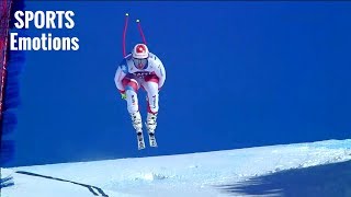 MYTHIQUE La descente de Ski du Lauberhorn à Wengen avec Beat Feuz [upl. by Bolanger]