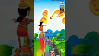 Noon👍 subway surfers good gameplay short video shorts [upl. by Ellessig]