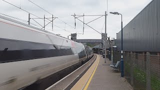 Avanti Pendolino storms through Penrith 20524 [upl. by Groeg]