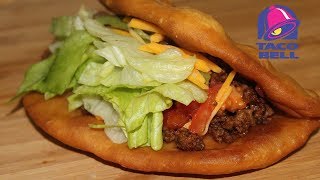 Taco Bell Chalupa Recipe How To make Homemade Chalupa [upl. by Henriques]