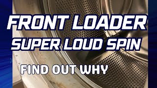 ✨ Front Load Washer  Rear Bearing Test ✨ [upl. by Ydnas]