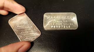 Engelhard Silver Bars [upl. by Anier871]