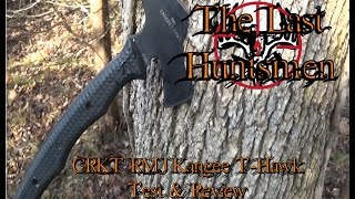 A Tactical Work Horse CRKT RMJ Kangee THawk Test amp Review [upl. by Galang586]