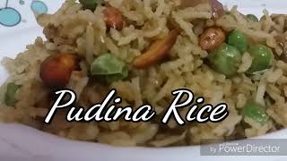 Pudina rice in tamil  புதினா சாதம்  Mint rice in tamil [upl. by Dichy399]