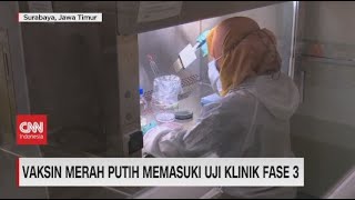 Vaksin Merah Putih Memasuki Uji Klinik Fase 3 [upl. by Ylesara]