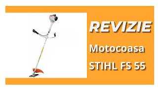 REVIZIE MOTOCOASA STIHL FS 55 FS 38 [upl. by Esenej]