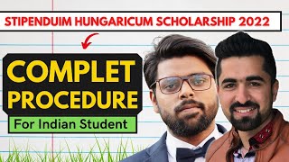 Stiependium Hungaricum Scholarship 2022 for Indian Student [upl. by Kerwon99]