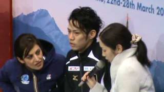 Worlds 2010 Takahashis interview after winning [upl. by Bullen217]