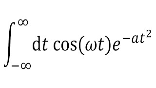 Fourier Transform of a Gaussian [upl. by Kirkwood]