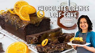 Chocolate Orange Loaf Cake with a Marmalade Glaze  Movers  Bakers [upl. by Ruenhcs]