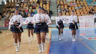 Majorettes Onda Azzurra  Jesolo  defilé baton classic senior  Maribor 2023  MWF [upl. by Adnoyek]