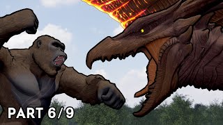 Rodan vs Kong 2017  Animation Part 69 [upl. by Whelan]