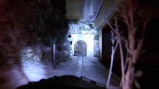 GoPro Hero 3  Night Time Model Railroad Cab Ride with Working Signals and Headlights  HO Scale [upl. by Verge]