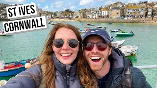 St Ives Cornwall  Is This The Prettiest English Town  UK Travel Vlog [upl. by Gow]