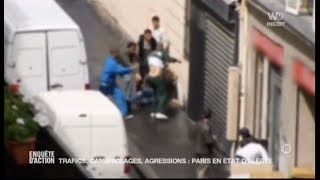 Trafics cambriolages agressions  Paris en état dalerte [upl. by Netsriik]