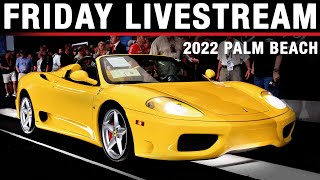 2022 PALM BEACH AUCTION  Friday April 8 2022  BARRETTJACKSON LIVESTREAM [upl. by Ilsa]