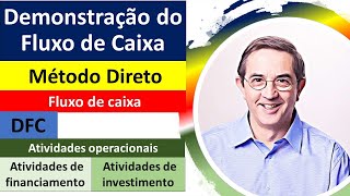 42  Demonstração do Fluxo de Caixa  Método Direto [upl. by Ayotyal]