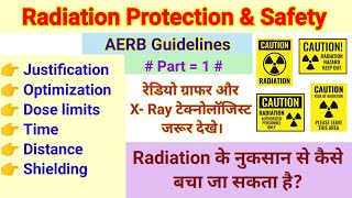 Radiation Protection amp Safety  Justification  Optimization  Dose limits Part 1  radiology [upl. by Anatnom]