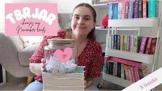 TBR prompt jar chooses my read for November 📖✨ [upl. by Annah]