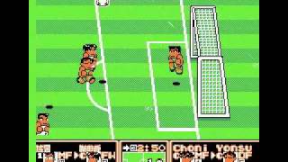 Kunio Kun No Nekketsu Soccer League HACK Super kill （热血足球3必杀） [upl. by Nibur]