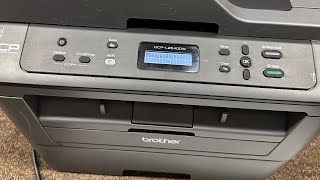 How to reset Drum on Brother DCPL2540DW printer [upl. by Chadburn]