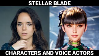 Stellar Blade  Characters and Voice Actors English and Korean [upl. by Yanahs]