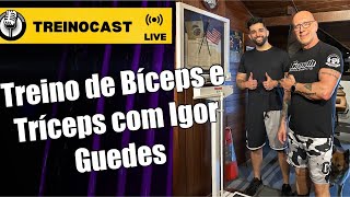 Treino de bíceps e tríceps com o Igor Guedes o igorfina [upl. by Trilley]