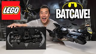 LEGO BATCAVE SHADOWBOX Lego Batman Set 76252 Speed Build Review [upl. by Nahtanod]