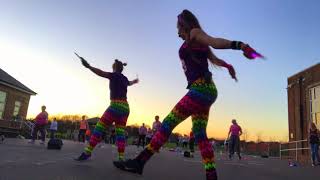 Clubbercise outside at sunset [upl. by Chaille]