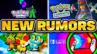 POKEMON NEWS amp LEAKS Legends ZA Trailer During Switch 2 REVEAL RUMOR amp Megas During Presents [upl. by Ydissac]