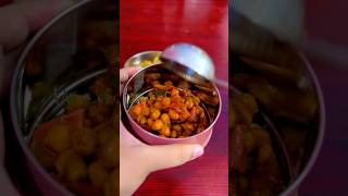 Today’s lunch box recipe cauliflower masal with chana poriyal shortsfeed lunchideas lunchbox [upl. by Bergmann]