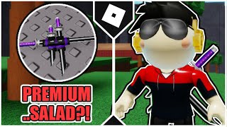 How to get the quotPREMIUMSALADquot BADGE  PREMIUMSALAD MORPH in PIGGY RP  INFECTION ROBLOX [upl. by Maclaine]