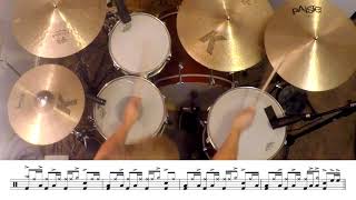 Famous For  Tauren Wells  Drum Cover w sheet music [upl. by Steddman438]