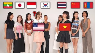 American Tried to Guess 7 Asians Nationality What country Im From [upl. by Eeloj]