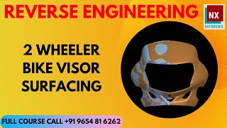 HINDI 101 Bike Visor STL to CAD  Reverse Engineering Full Course WhatsApp  Call 919654 81 6262 [upl. by Evannia]