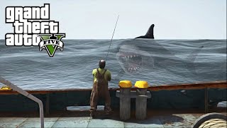 GTA 5  DANS LA PEAU DUN MARIN PECHEUR [upl. by Namar340]