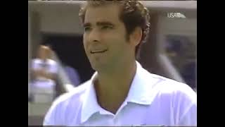 US Open 2001 1R Sampras vs Boutter [upl. by Thurber]