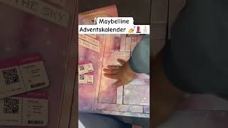 Maybelline Adventskalender adventskalender advent makeup makyaj schminken keşfet fyp trend [upl. by Leroy]